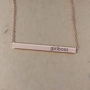 Origami Owl Girlboss Bar Necklace